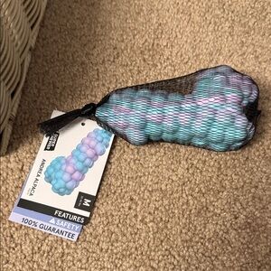 Andrea Alpaca Dog Toy - Blue and Purple